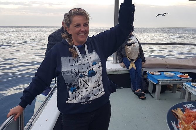 Semi - Private Fishing Tour (transportation included) - Mesa Pigadia Beach: swimming, snorkeling, and a second chance to fish