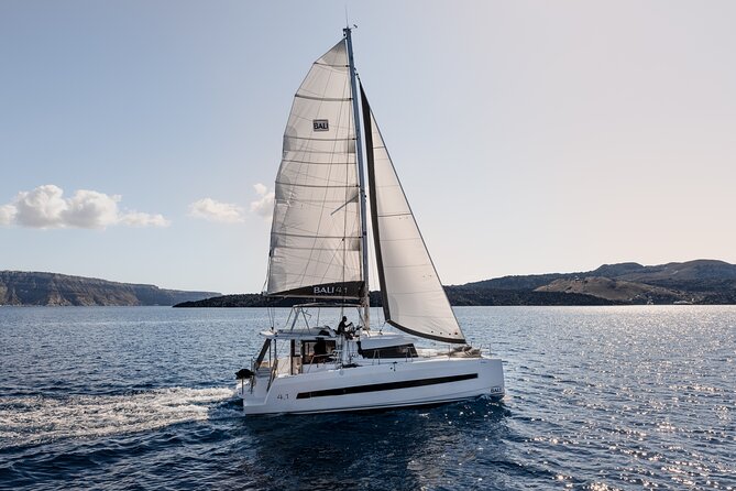 Shared Catamaran Half Day Cruise in Santorini - Red Beach: The Short Stop That Still Hits Hard