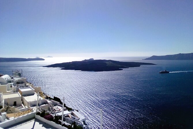 Smooth and Fun Taste of Santorini Private Tour - Oia: blue domes, classic views, and meeting at Lolita’s Gelato