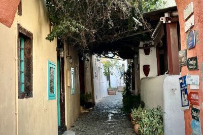 The Highlights of Santorini on a Mini Bus Daily Sunset Tour - Stop 1: Megalochori for a calm start in a real village