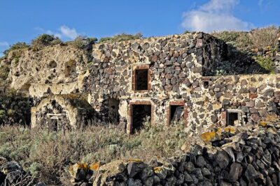 Thirassia Island: 6hr Private Tour with Lunch from Santorini - The Agrilia Cave Houses Walk: Quiet, Strange, and Surprisingly Human