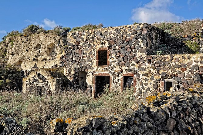 Thirassia Island: 6hr Private Tour with Lunch from Santorini - The Agrilia Cave Houses Walk: Quiet, Strange, and Surprisingly Human