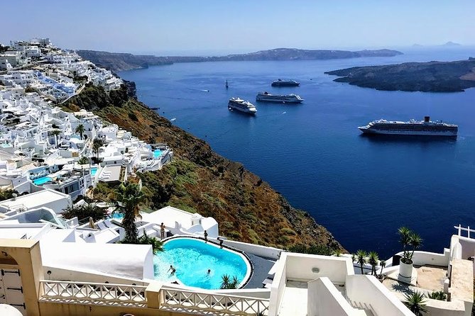 Top Santorini Attractions Highlights Day Tour with Host - Pyrgos castle village and the feel of Santorini away from the crowds
