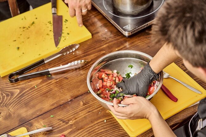 Traditional Kouzina Santorini Cooking Experience - Meet Chef Alexandra and the small-team setup