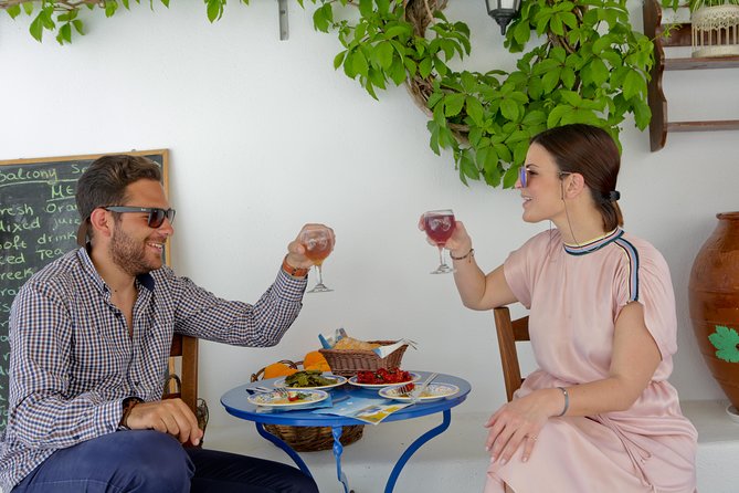 Traditional Tastes of Santorini Food Tour - Emporio’s Medieval Fortress Stop and the Best Kind of Snack Break