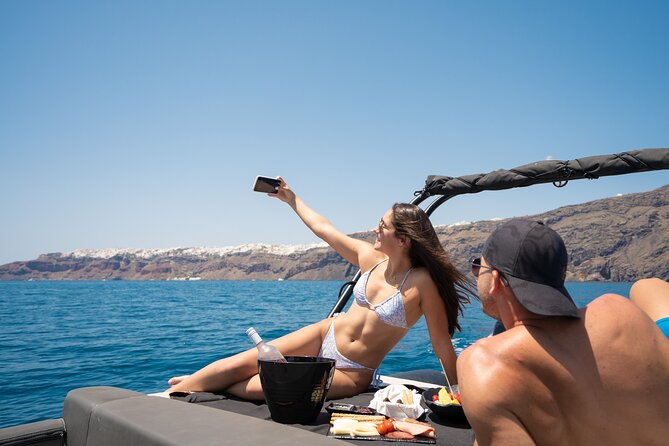 Unique Half-Day Private Motor Boat Cruise in Santorini - Stop 1: Oia from the water, plus Ammoudi’s fishing-village charm