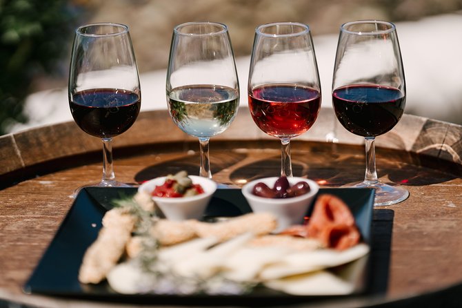 Wine Tour Santorini - Stop 3: Venetsanos Winery—caldera views plus traditional meets modern